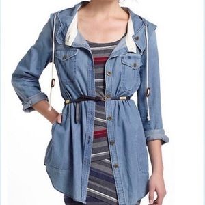 Anthropologie Holding Horses chambray jacket